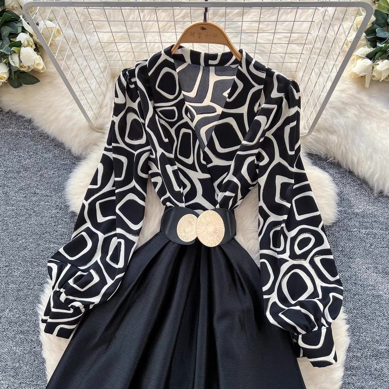 elegant puffy dress