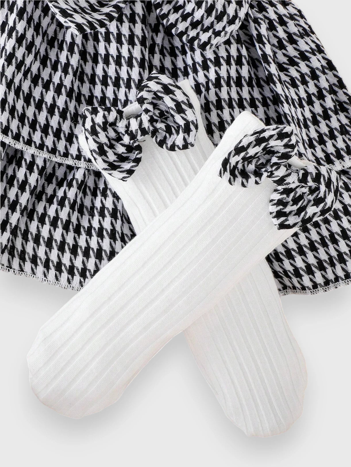 Skirt , top , hat , socks combo