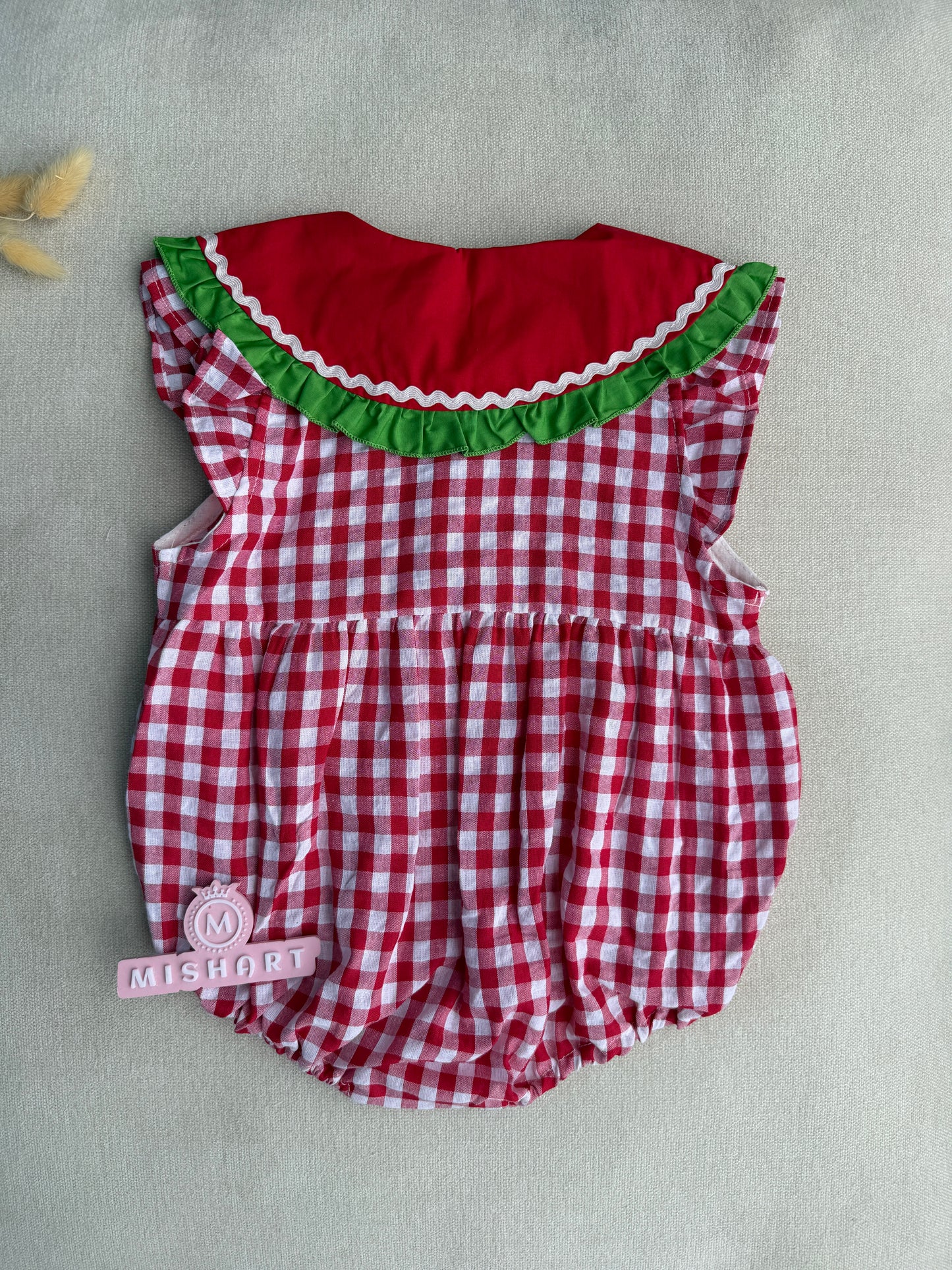 Watermelon dress with socks