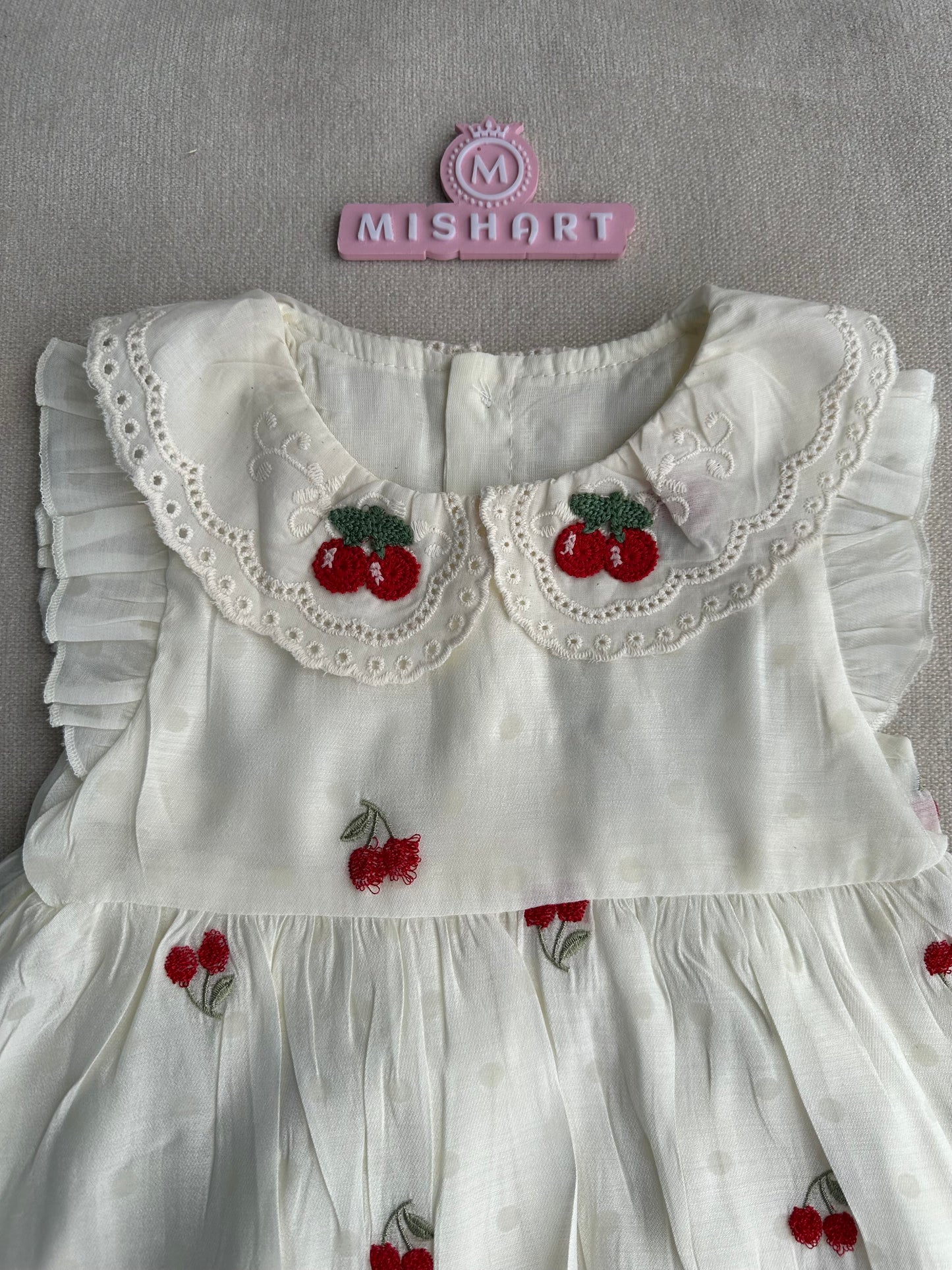 Cotton summer friendly midi dress