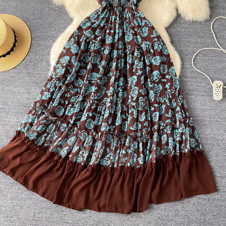 Floral gown for women