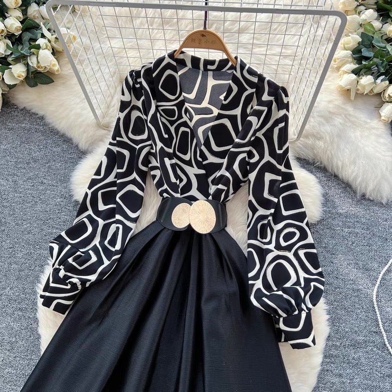 elegant puffy dress
