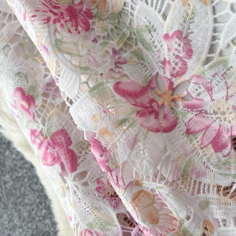 Fully lace bodysuit dress