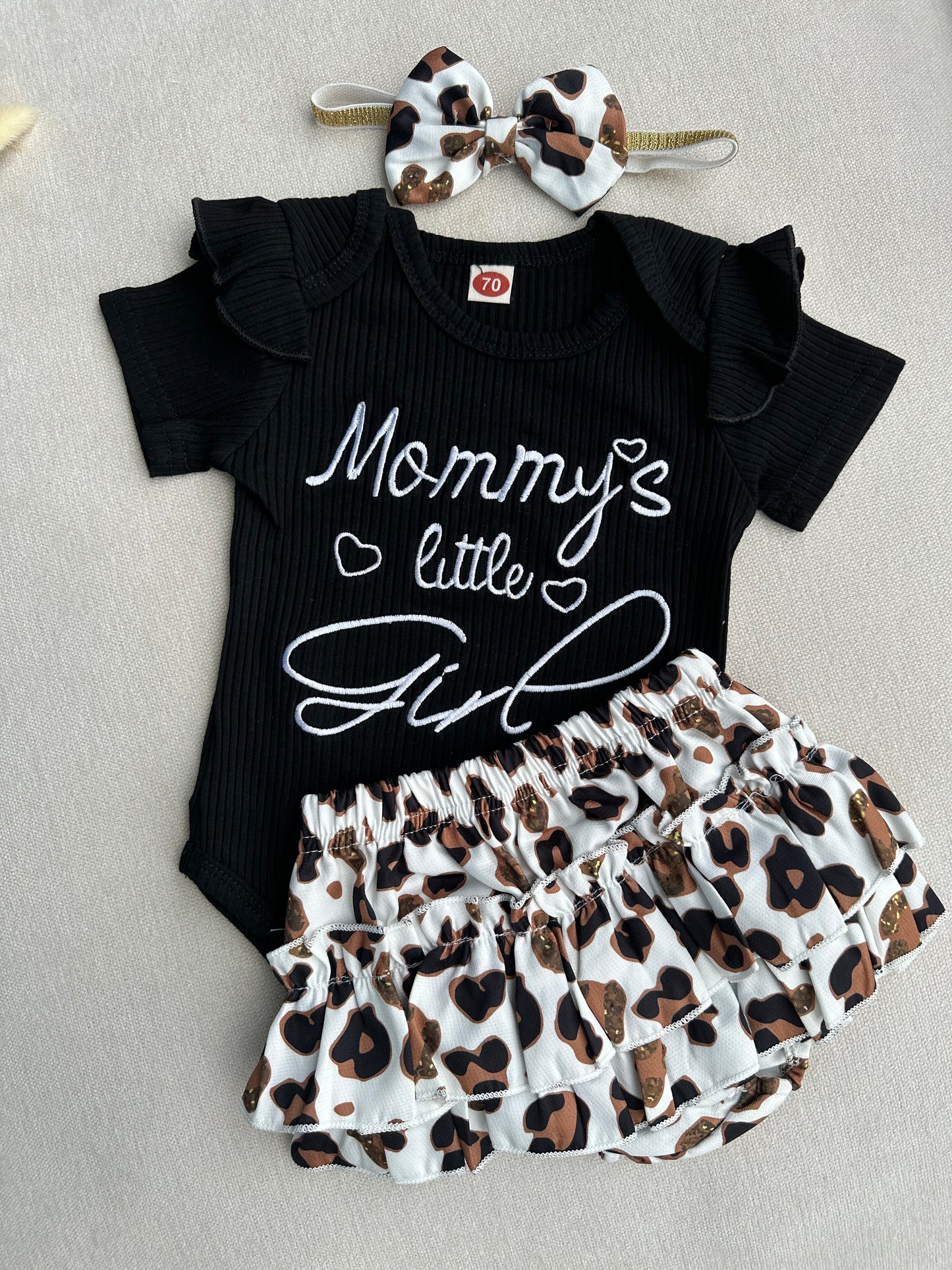 Mommy’s little girl romper set