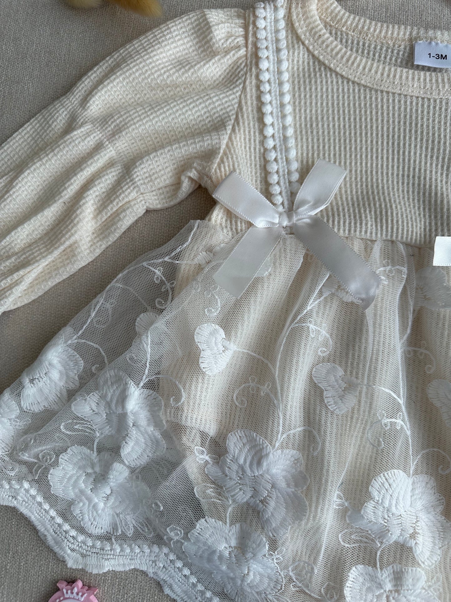 Waffle dress set