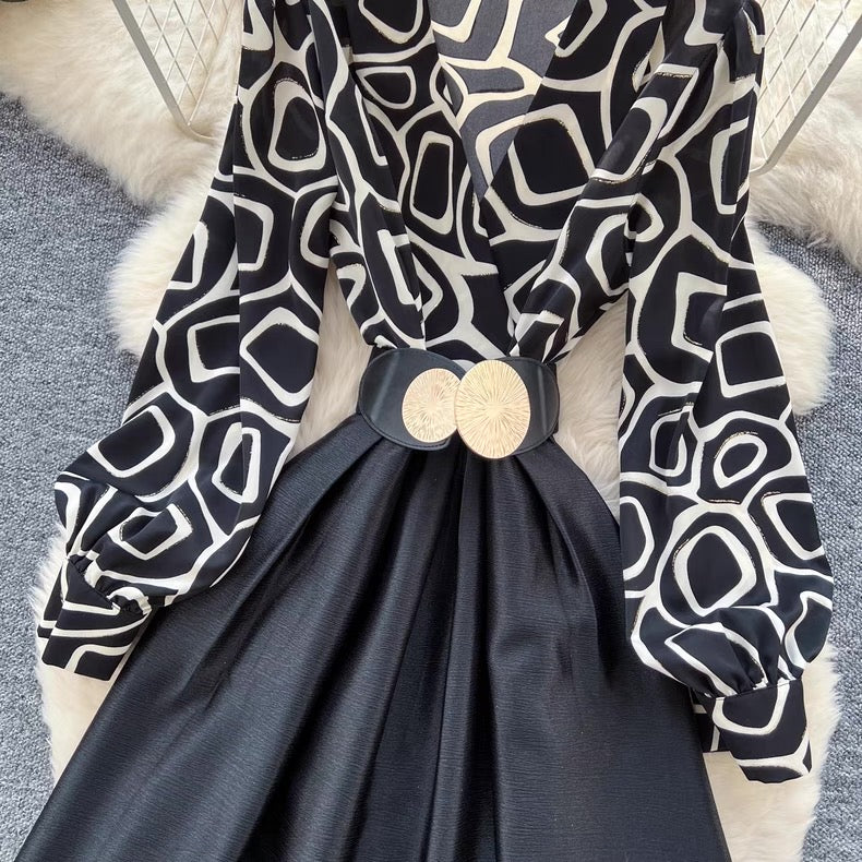elegant puffy dress