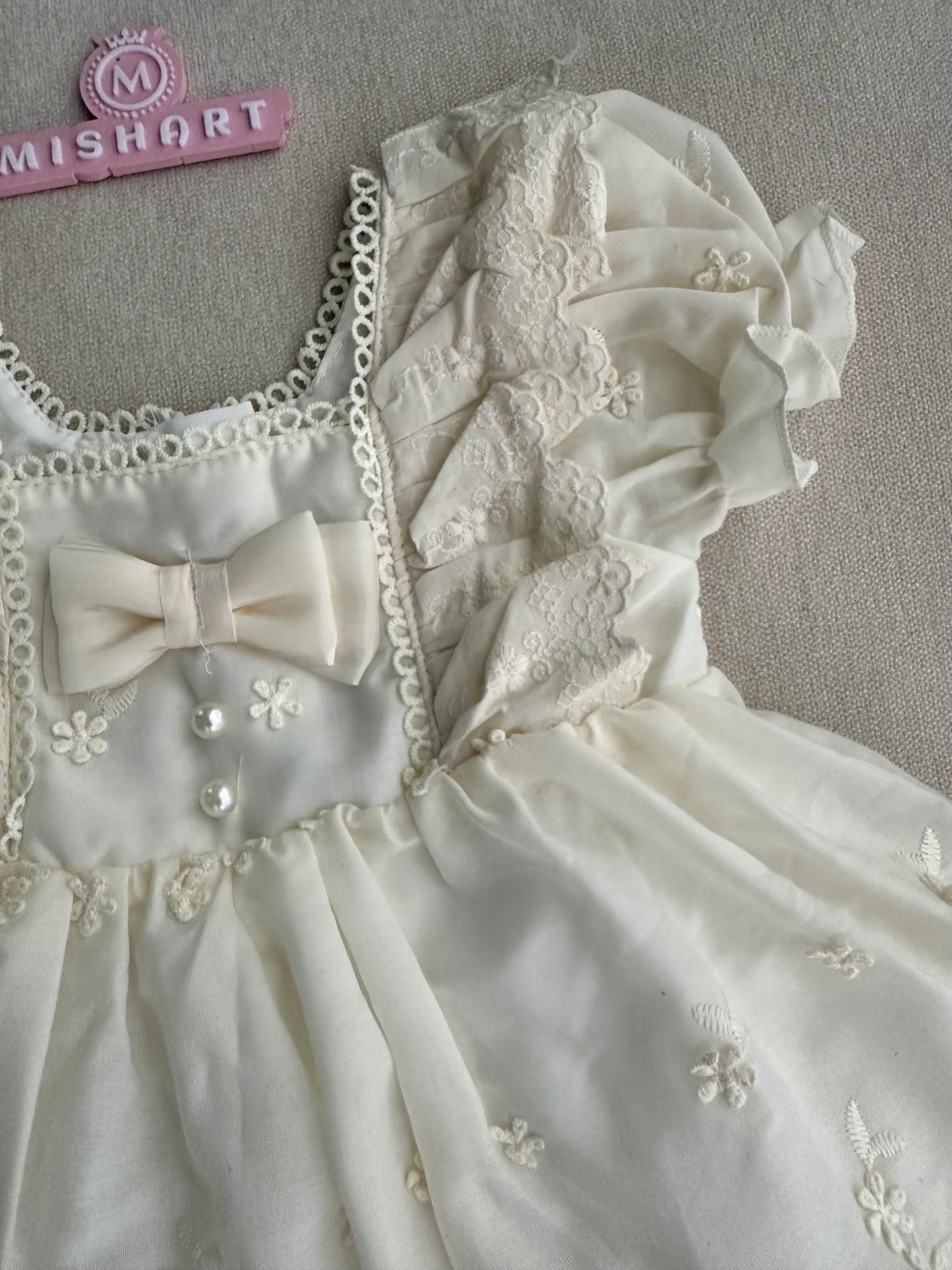 Cotton summer friendly midi dress