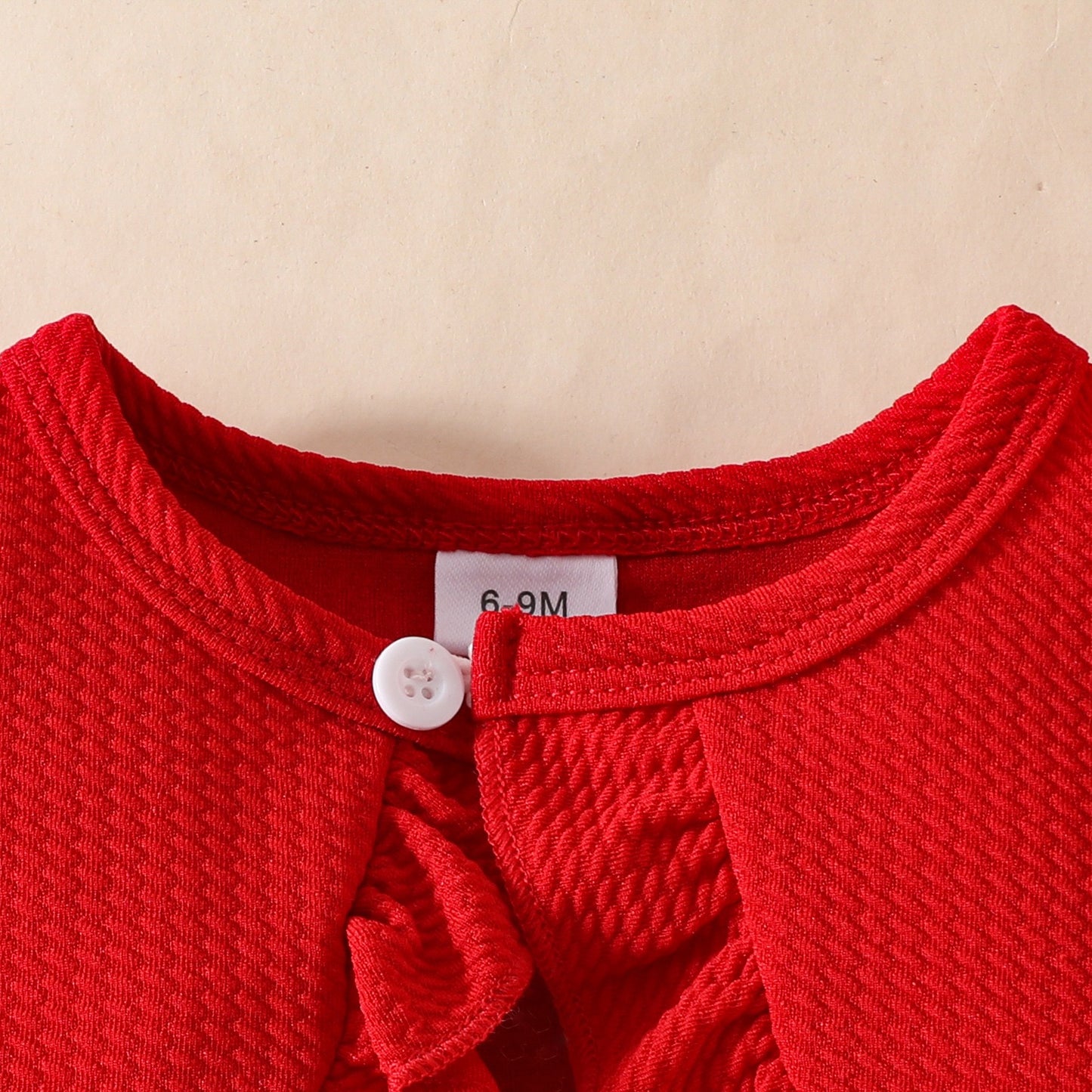 Red love cute dress with shrug & headband