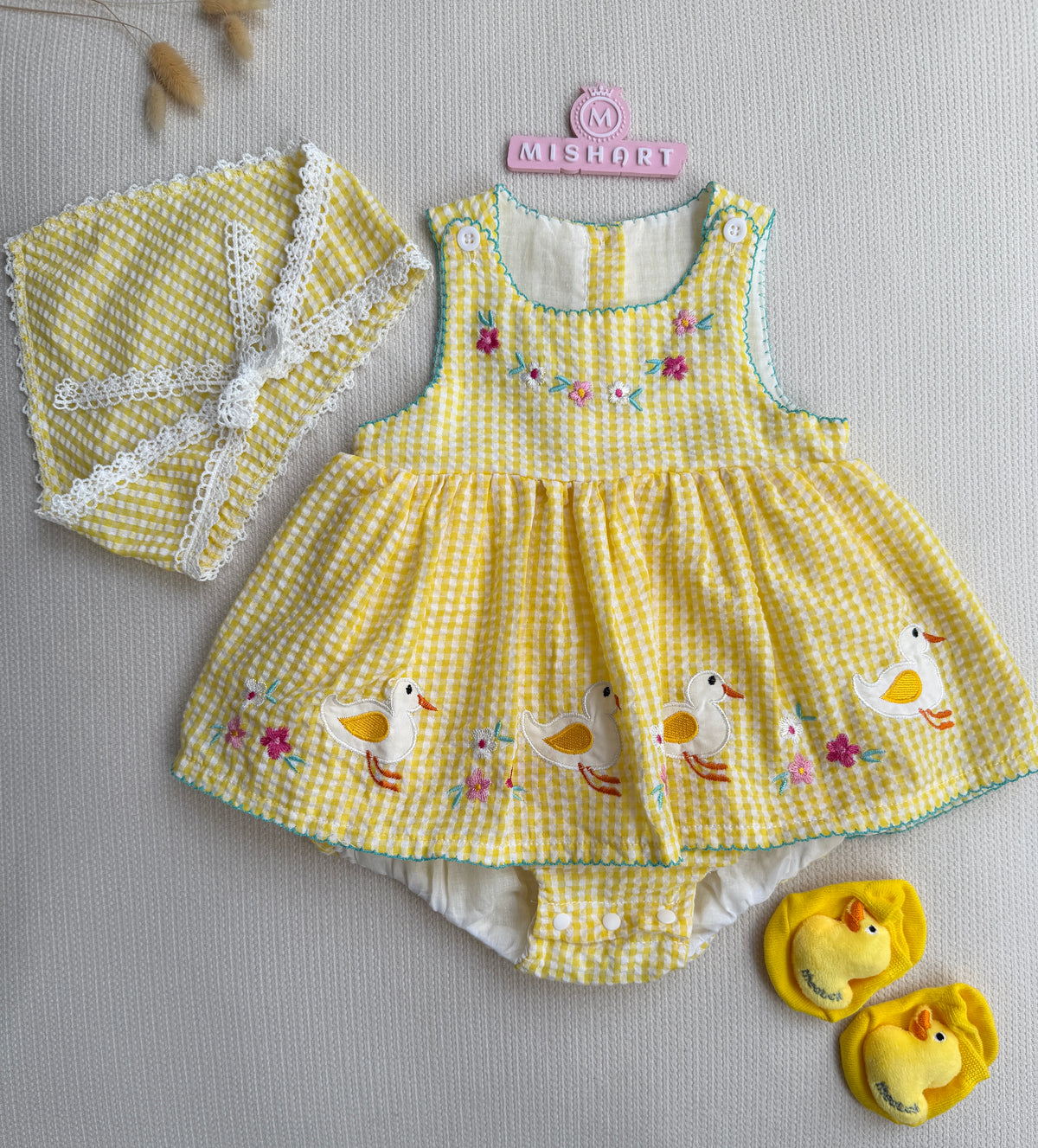 Little Duckling Romper Dress 🐥