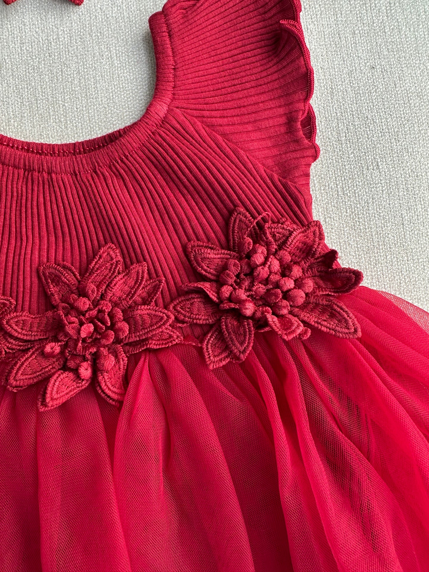 Maroon royal tutu dress