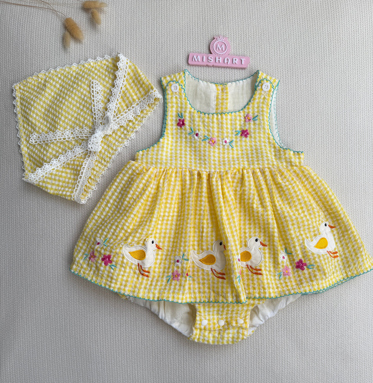 Little Duckling Romper Dress 🐥