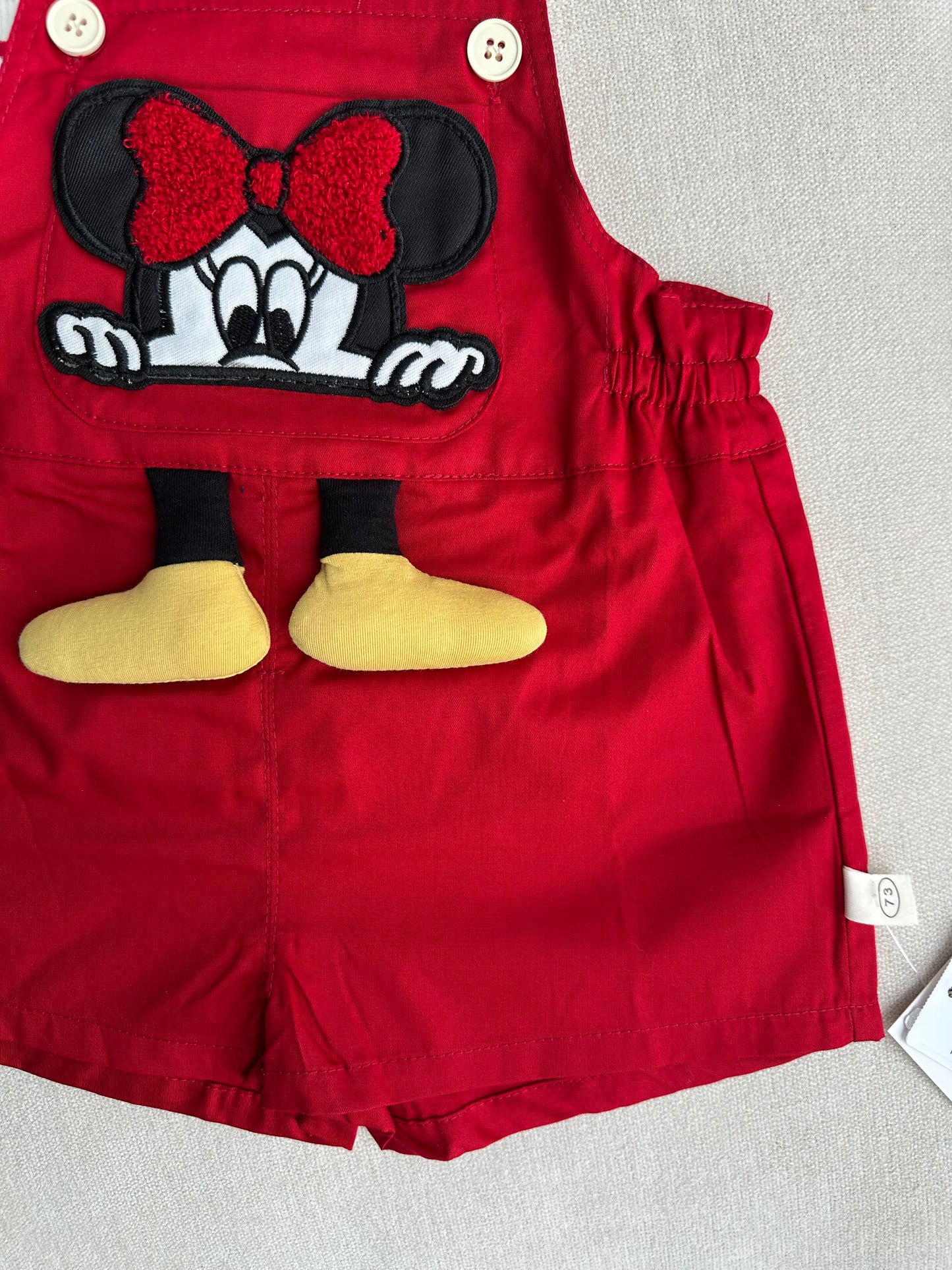 Sleeveless romper set