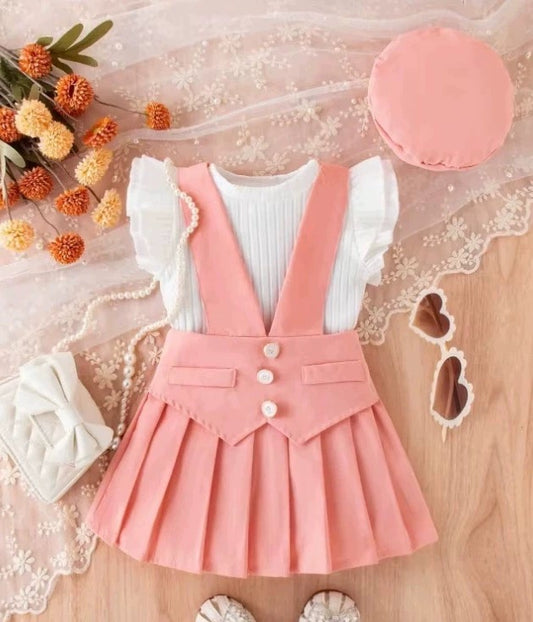 Skirt & top with cap