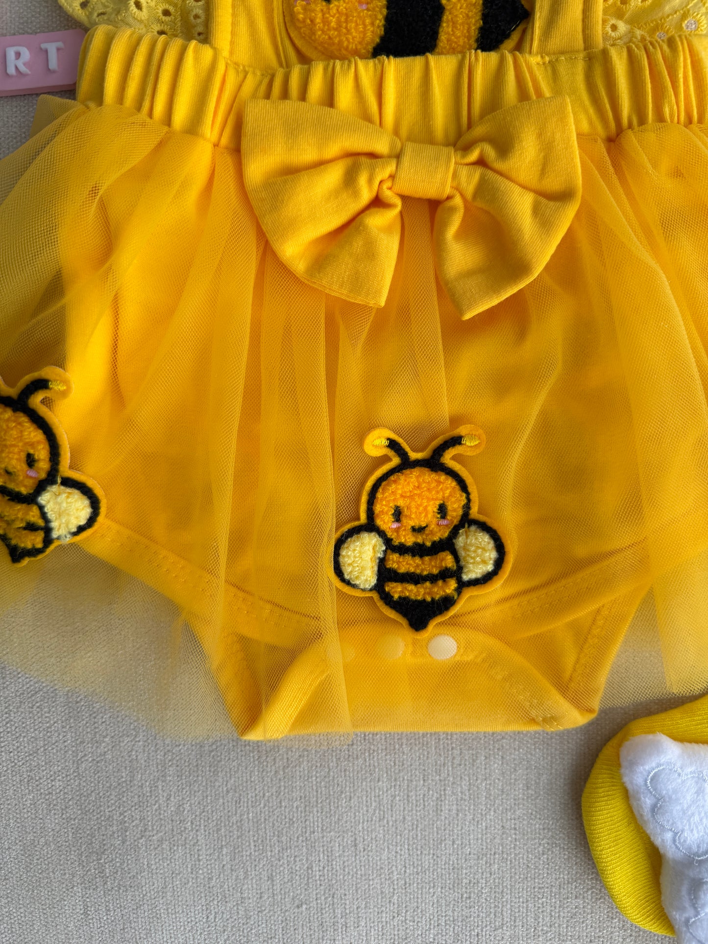 Bumble Bee Tutu Romper Set 💛🐝
