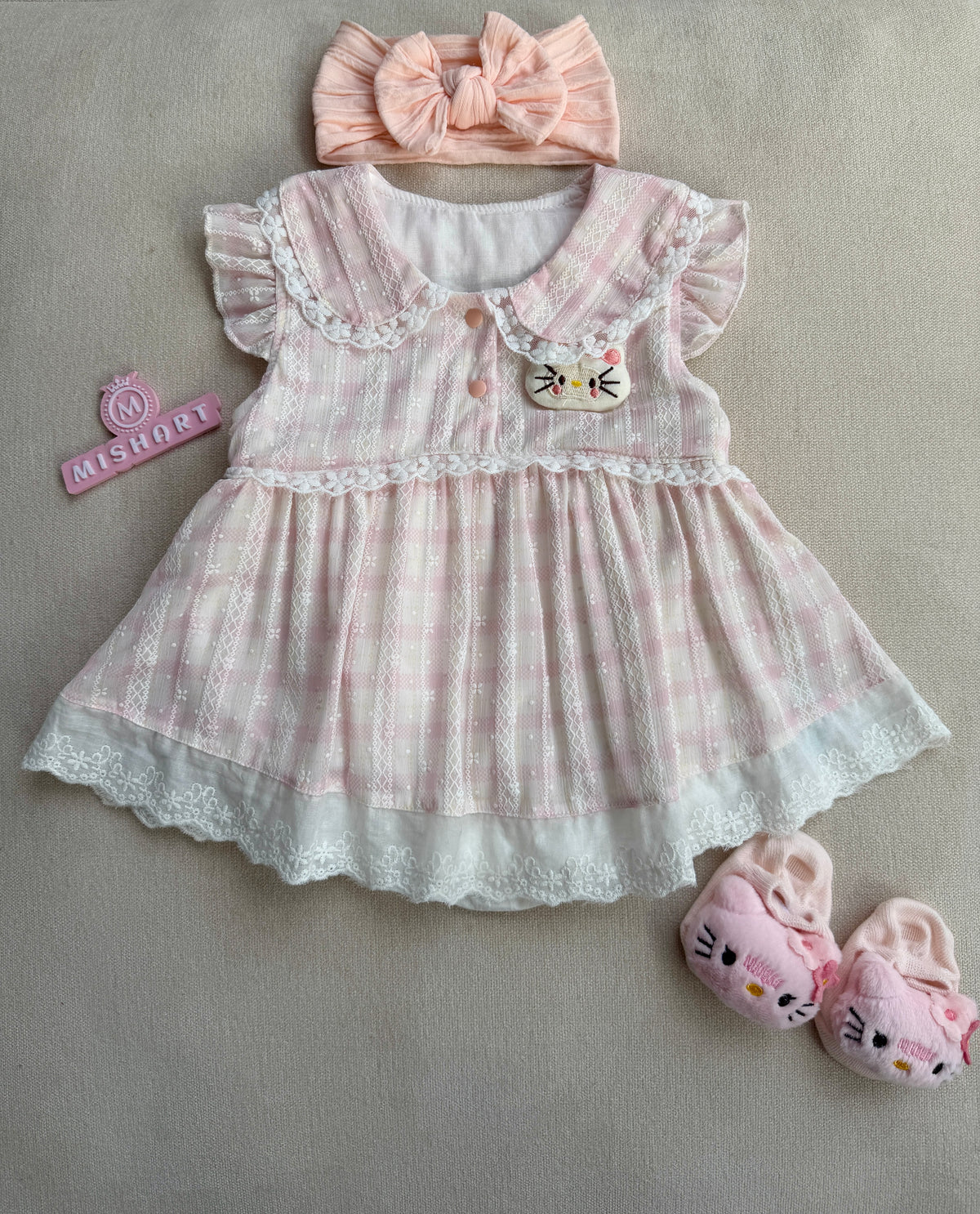 Sweet pink Hello Kitty Dress full set