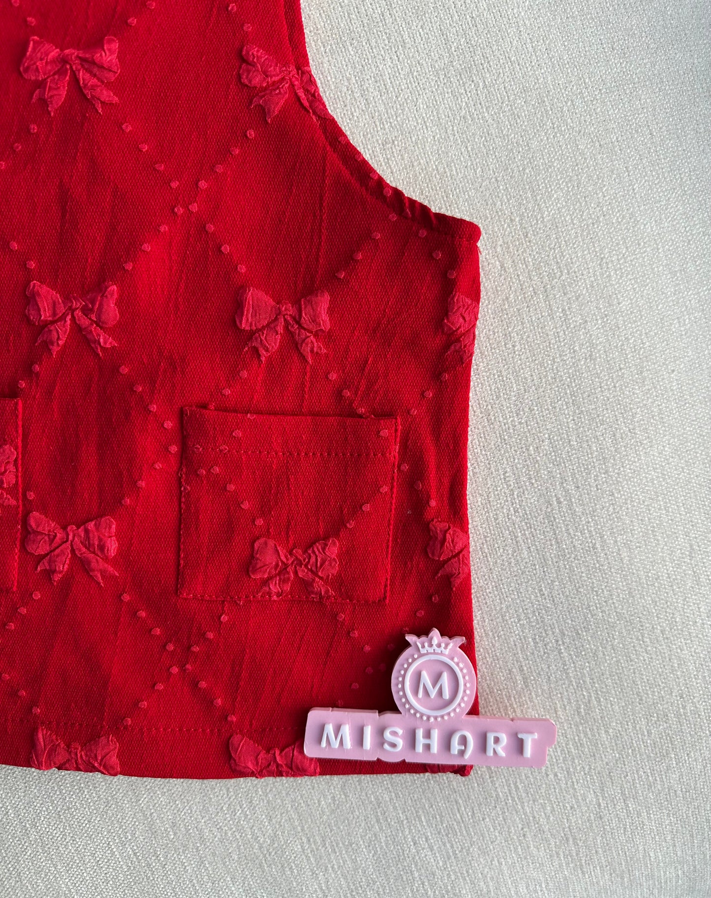 Beautiful jacquard romper set