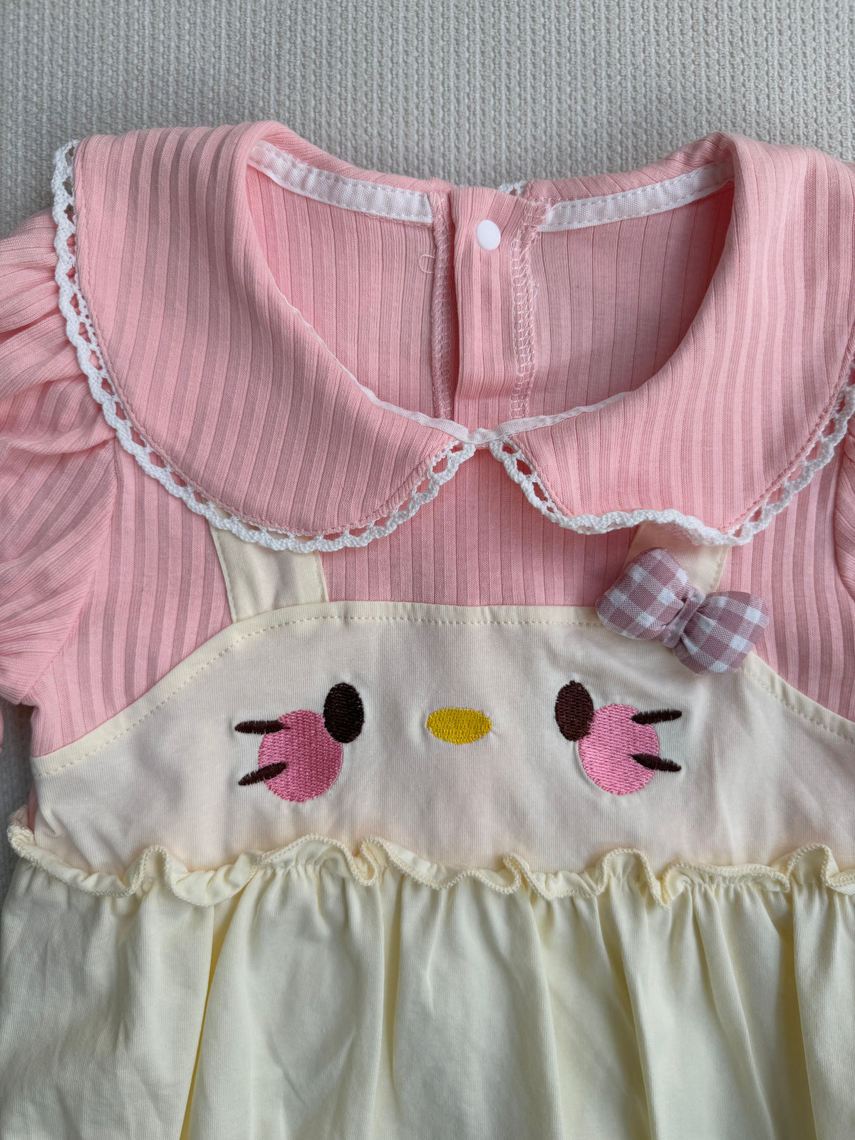🎀 Pinky Bow Romper Set 💗