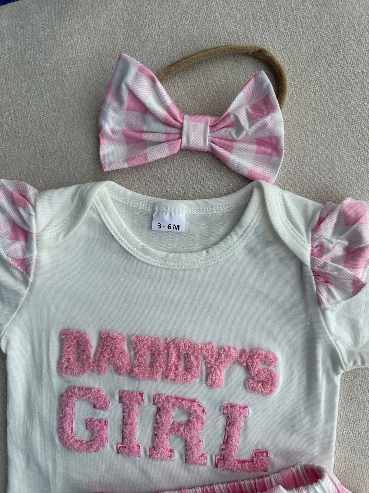 Daddy’s girl romper set