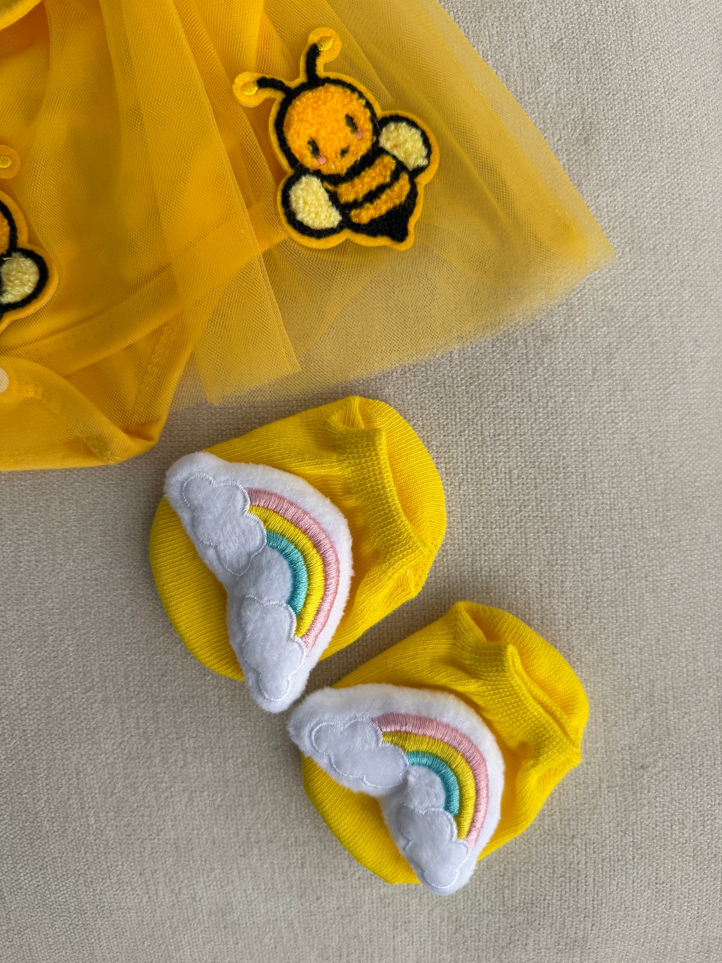 Bumble Bee Tutu Romper Set 💛🐝