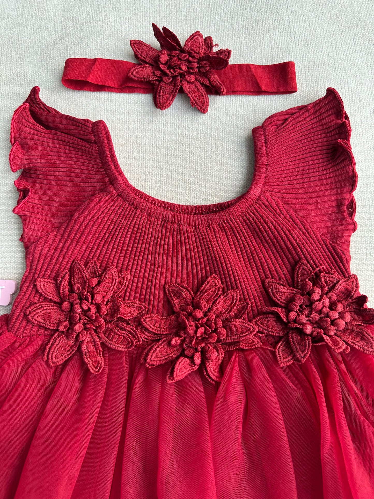 Maroon royal tutu dress