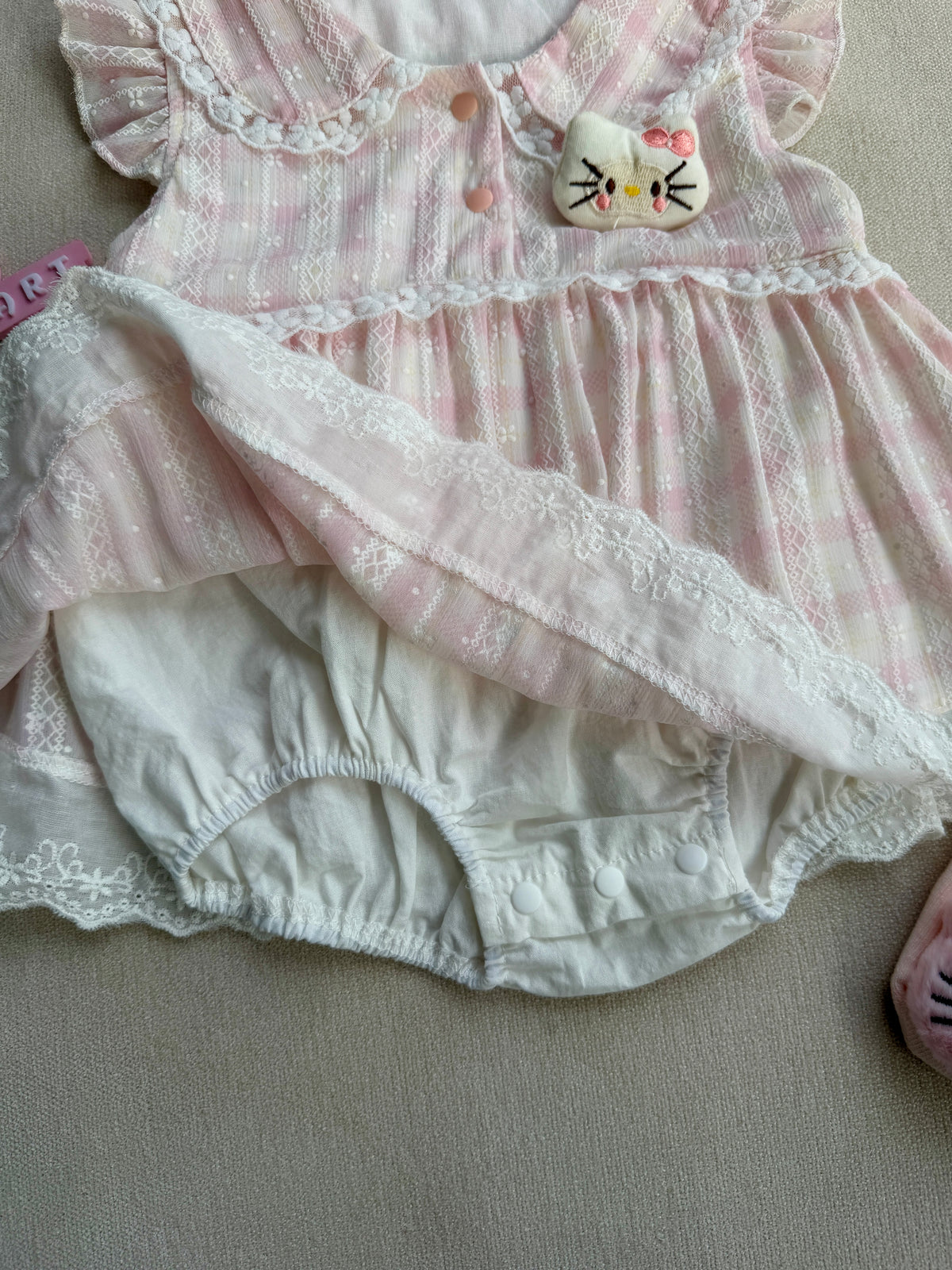 Sweet pink Hello Kitty Dress full set