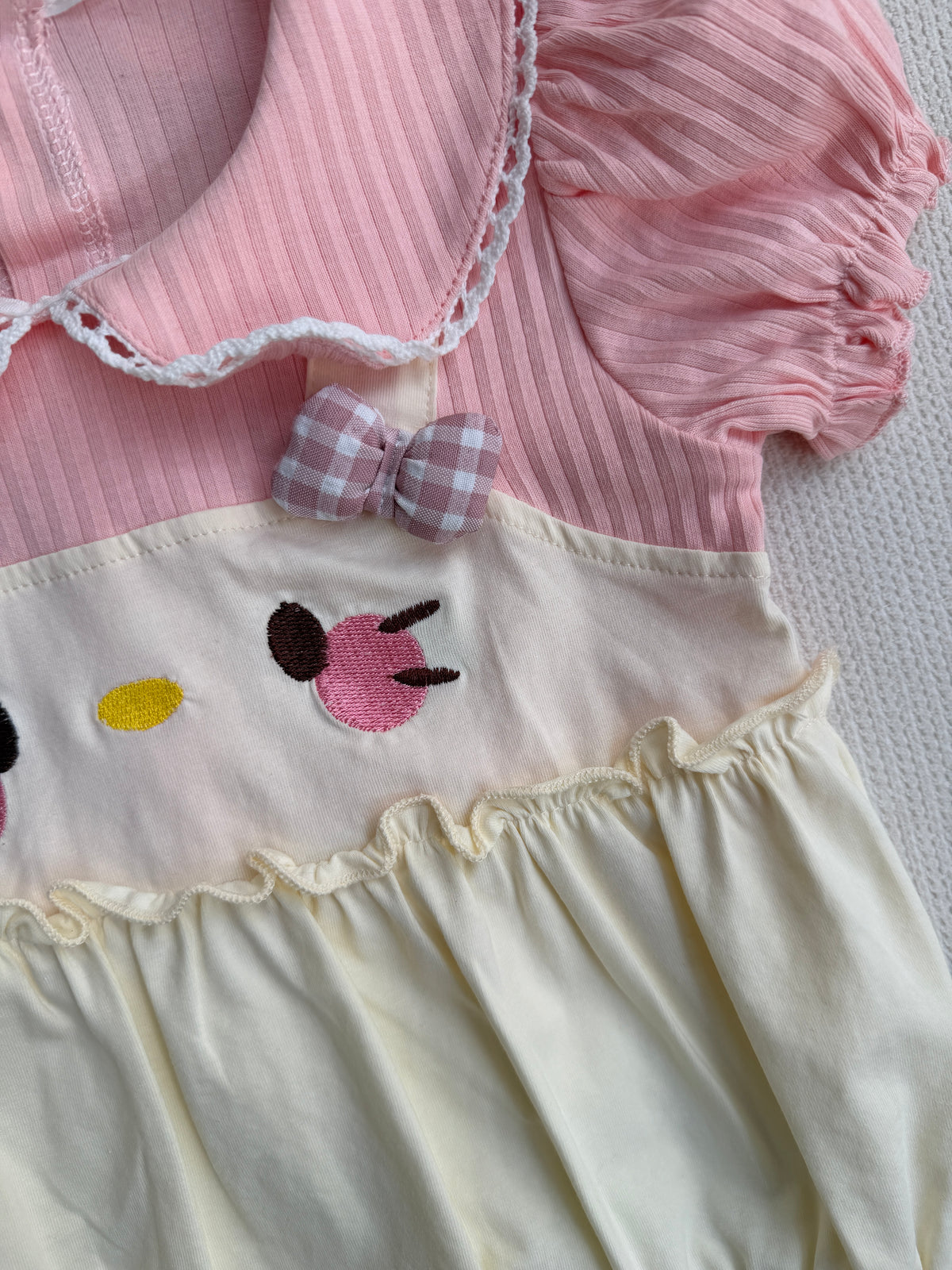 🎀 Pinky Bow Romper Set 💗