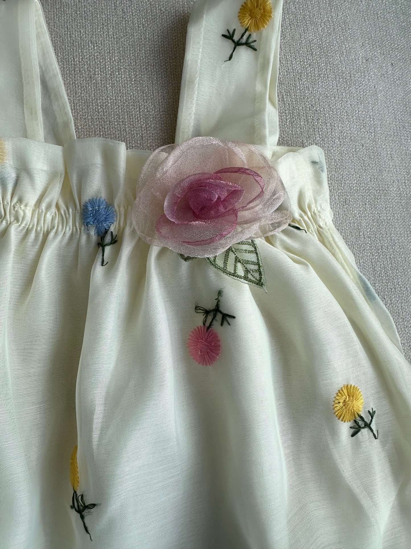 Soft Bloom Baby Romper Set
