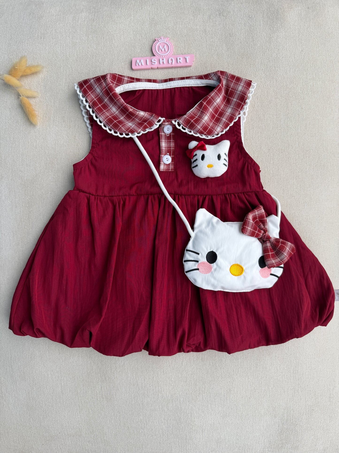 Hello kitty dress with bag