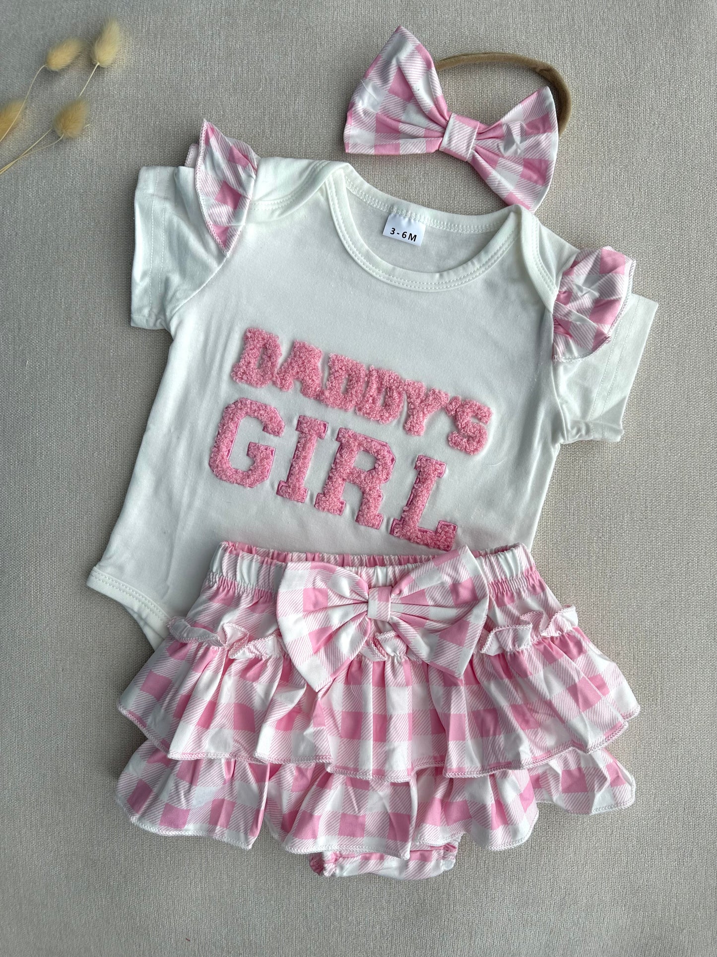 Daddy’s girl romper set