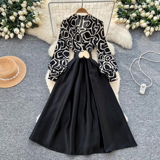 elegant puffy dress
