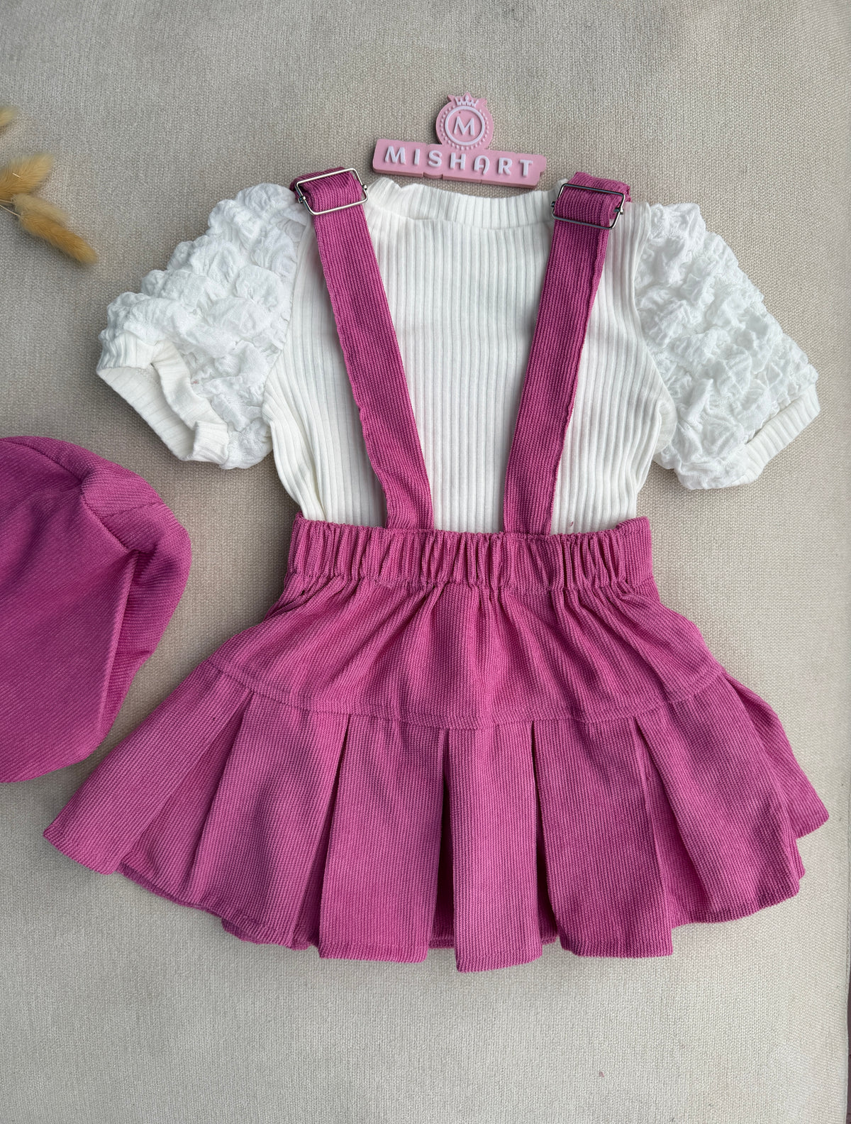 Top skirt & hat set