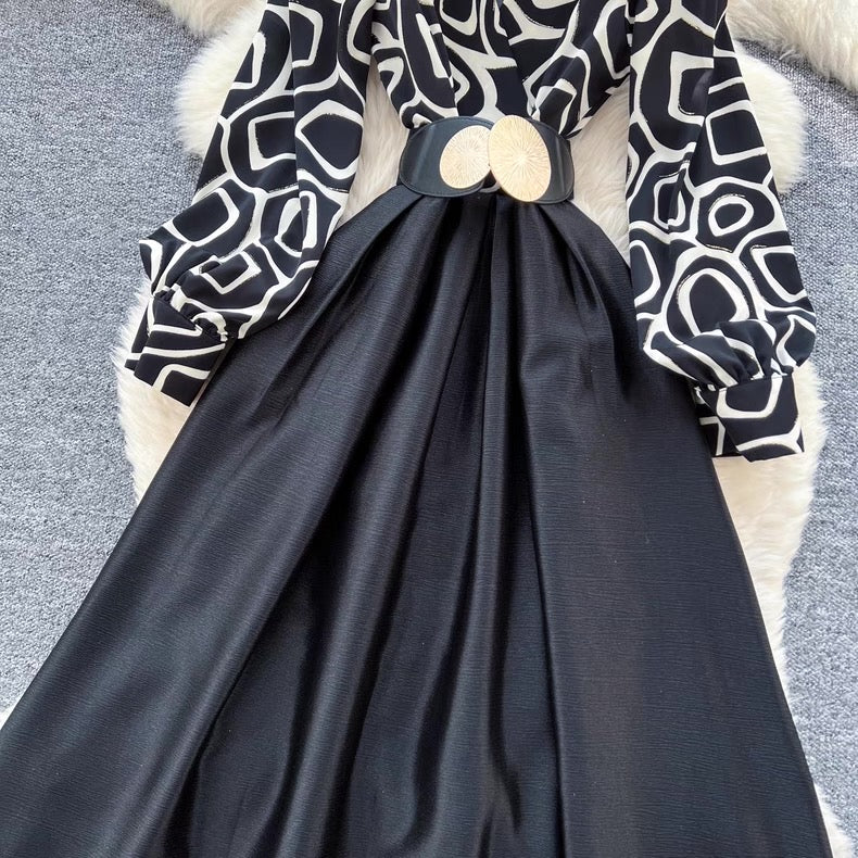 elegant puffy dress
