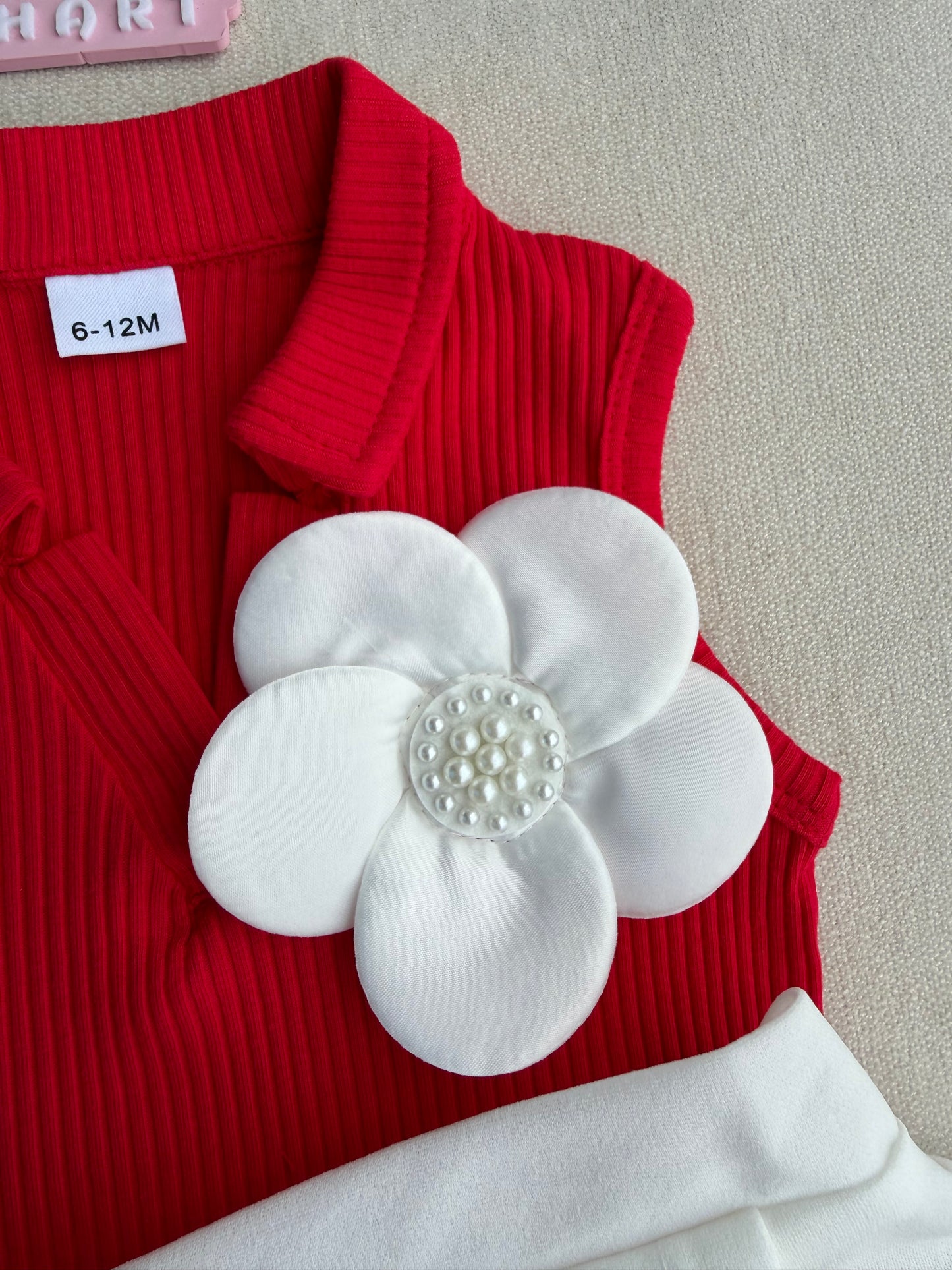 Flower skirt set