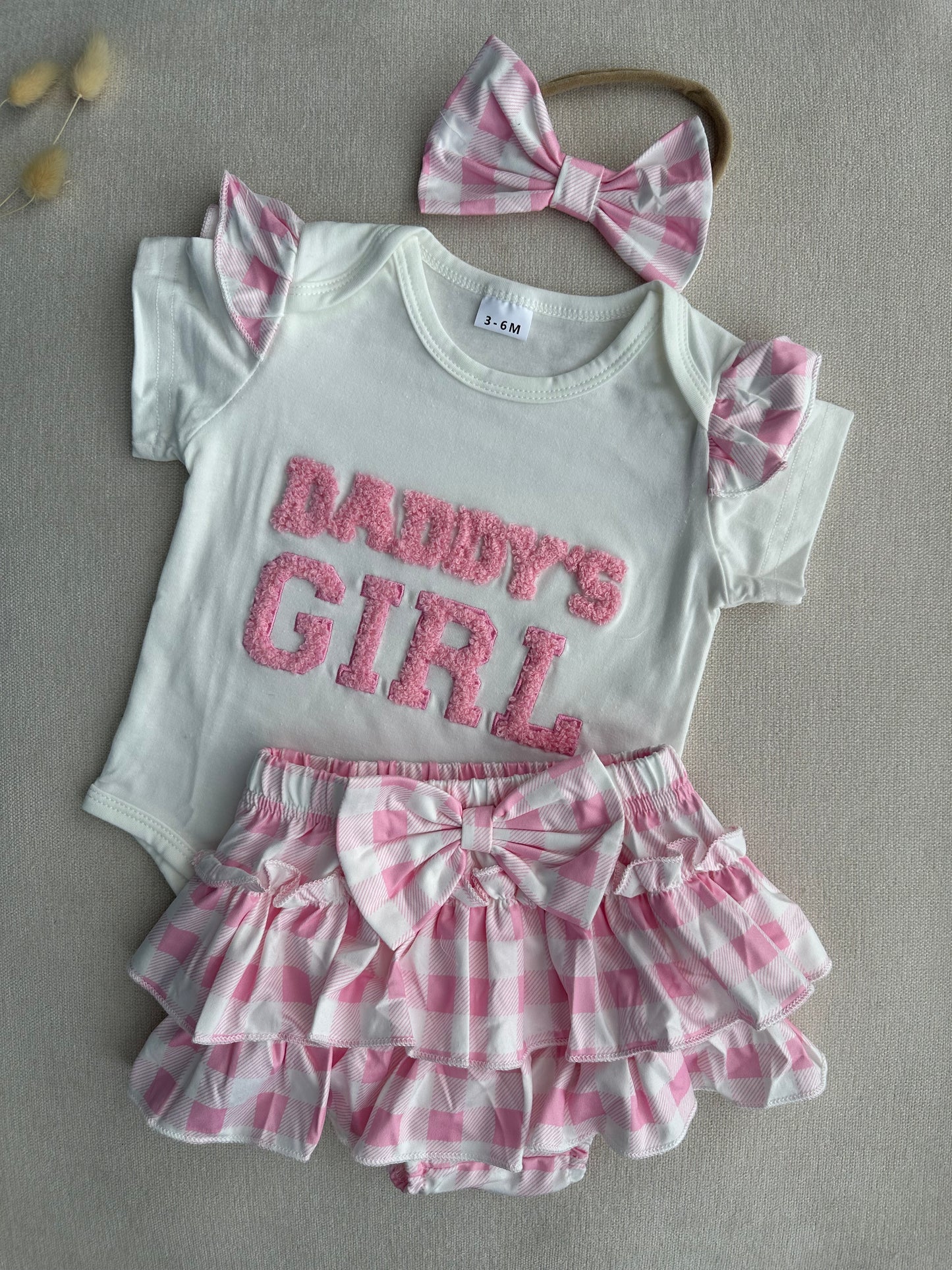 Daddy’s girl romper set