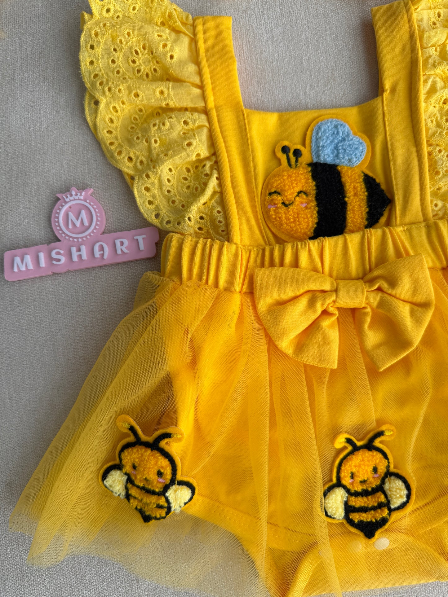 Bumble Bee Tutu Romper Set 💛🐝