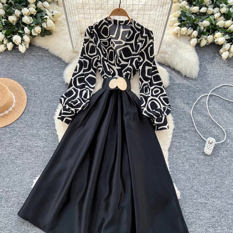 elegant puffy dress