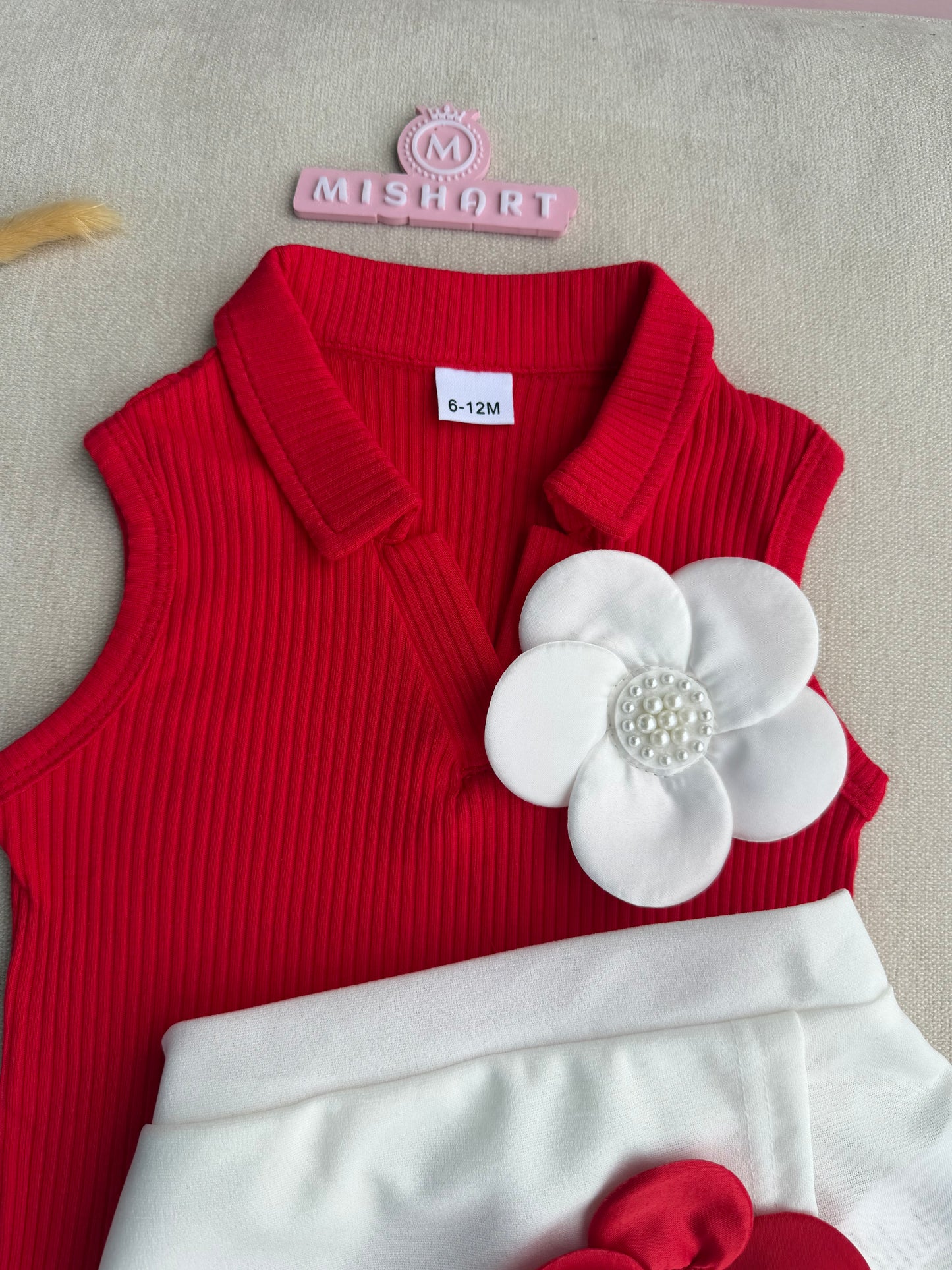 Flower skirt set
