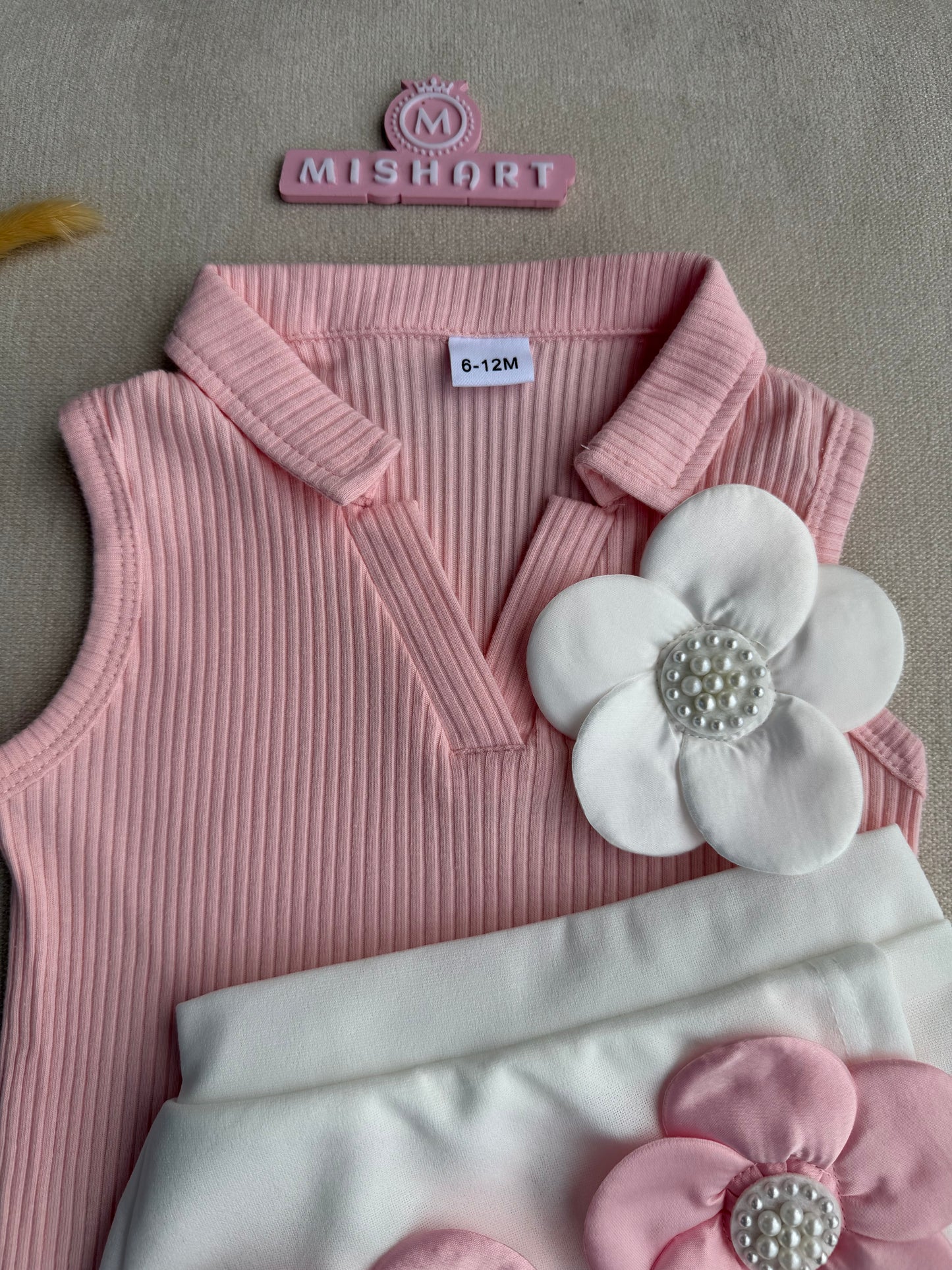 Flower skirt set
