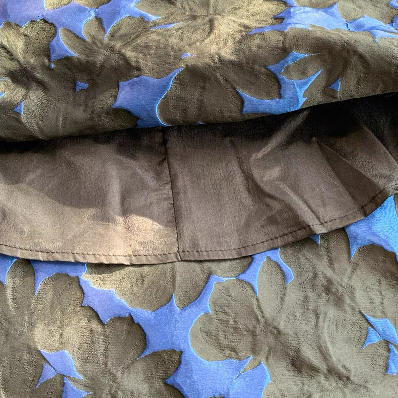 Jacquard midi dress