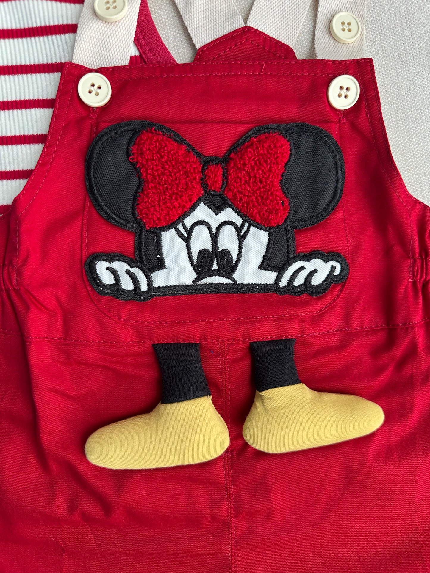 Sleeveless romper set