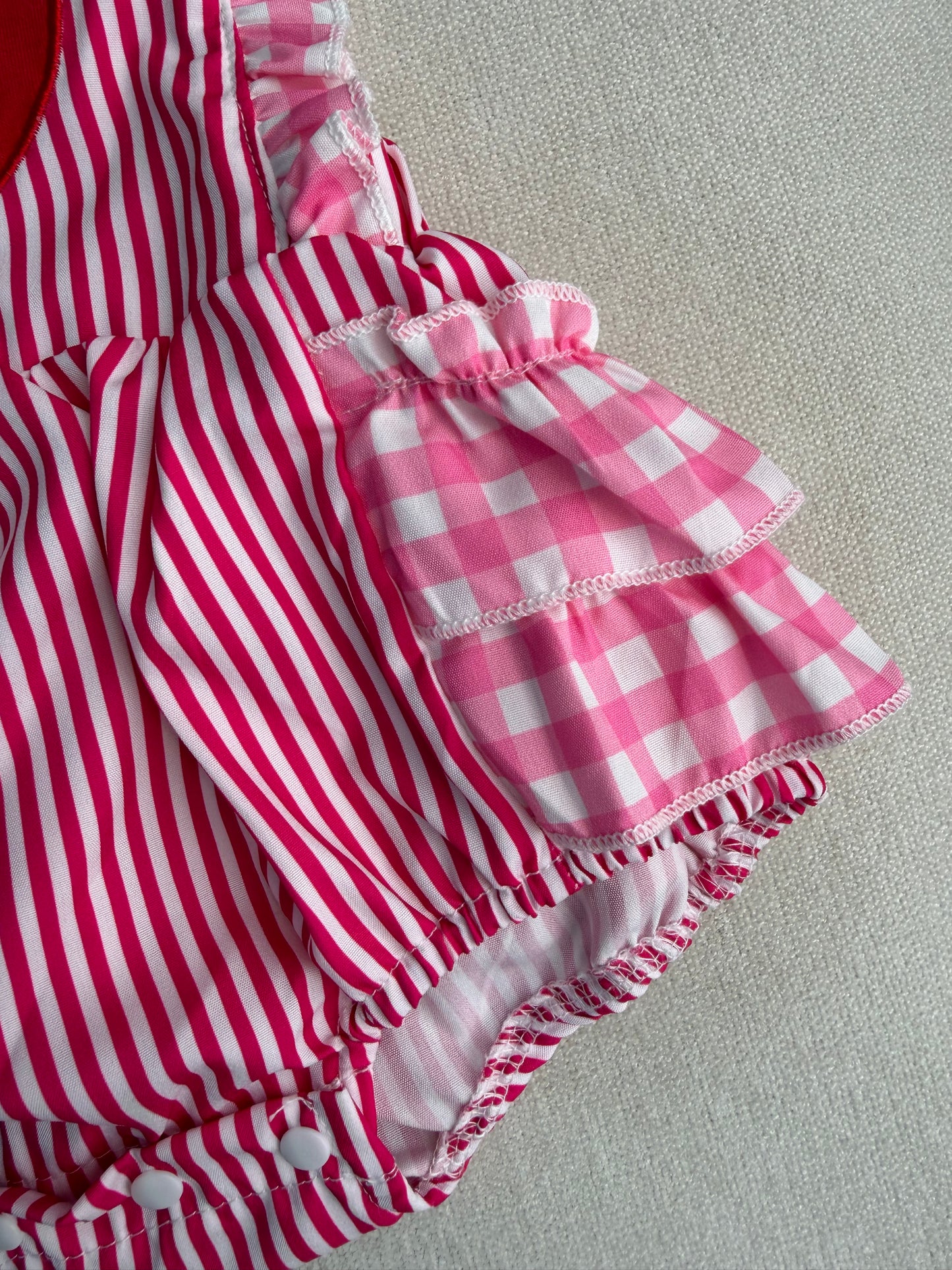 Sweetheart Stripe Romper