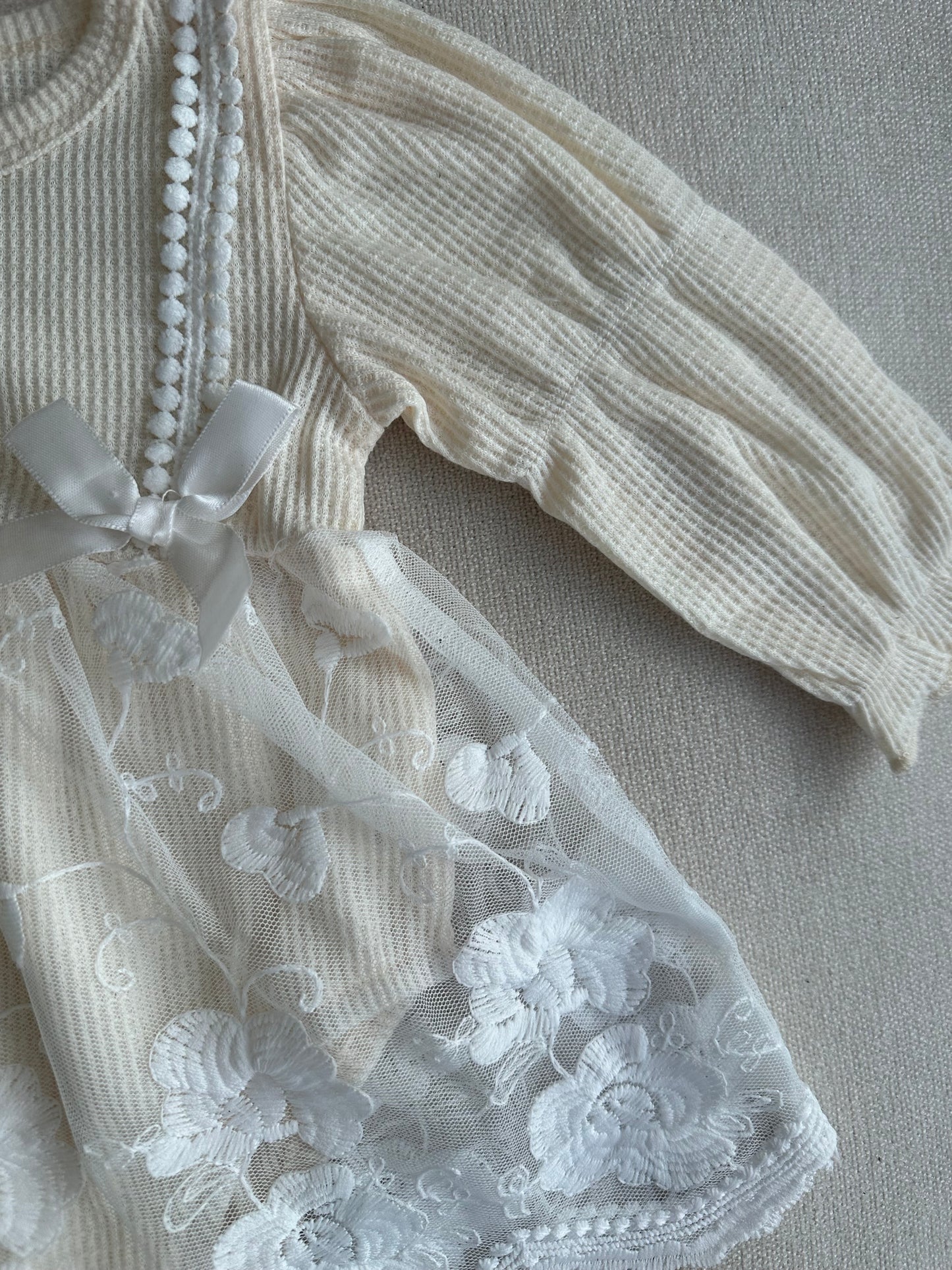 Waffle dress set