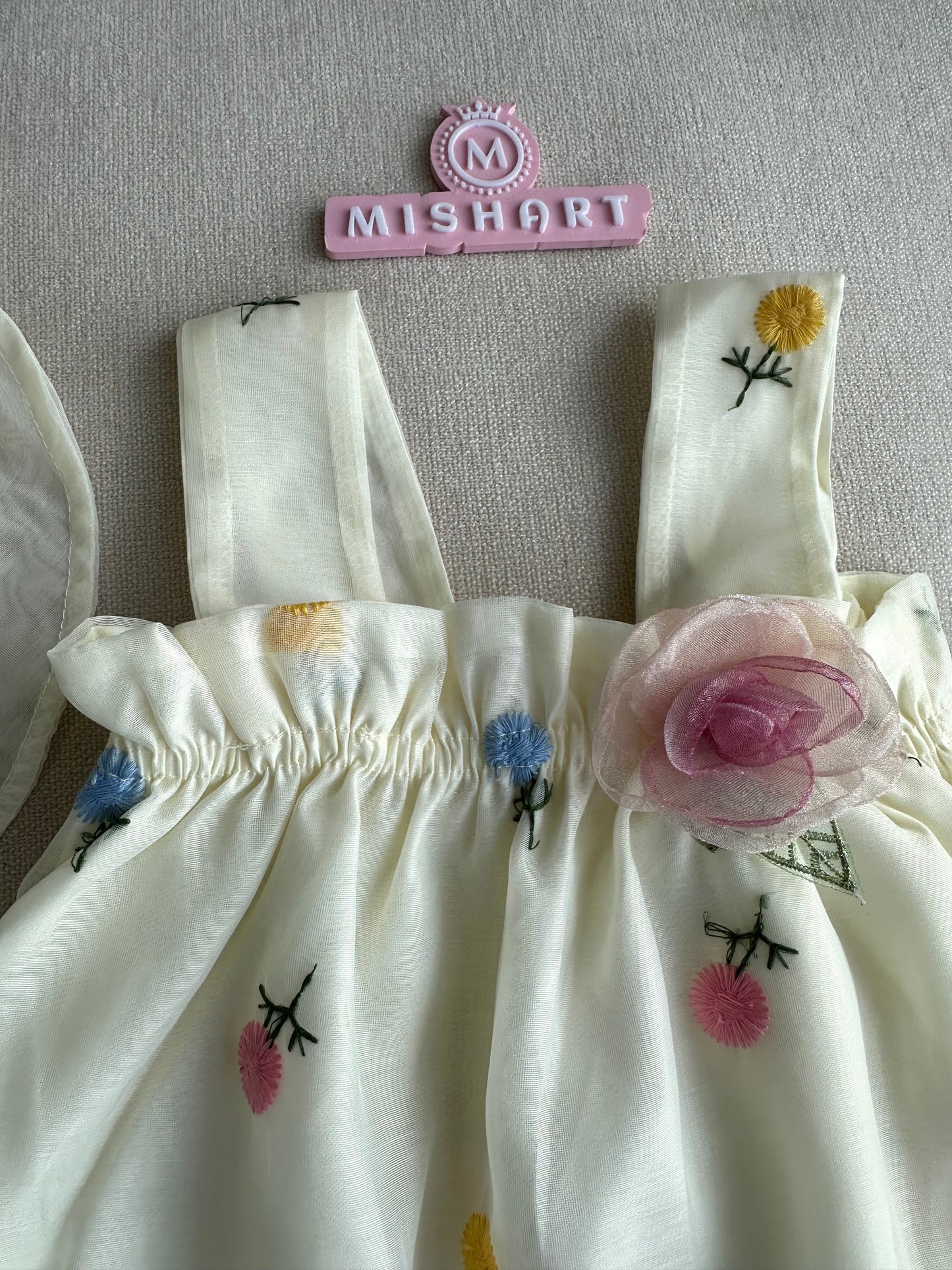 Soft Bloom Baby Romper Set