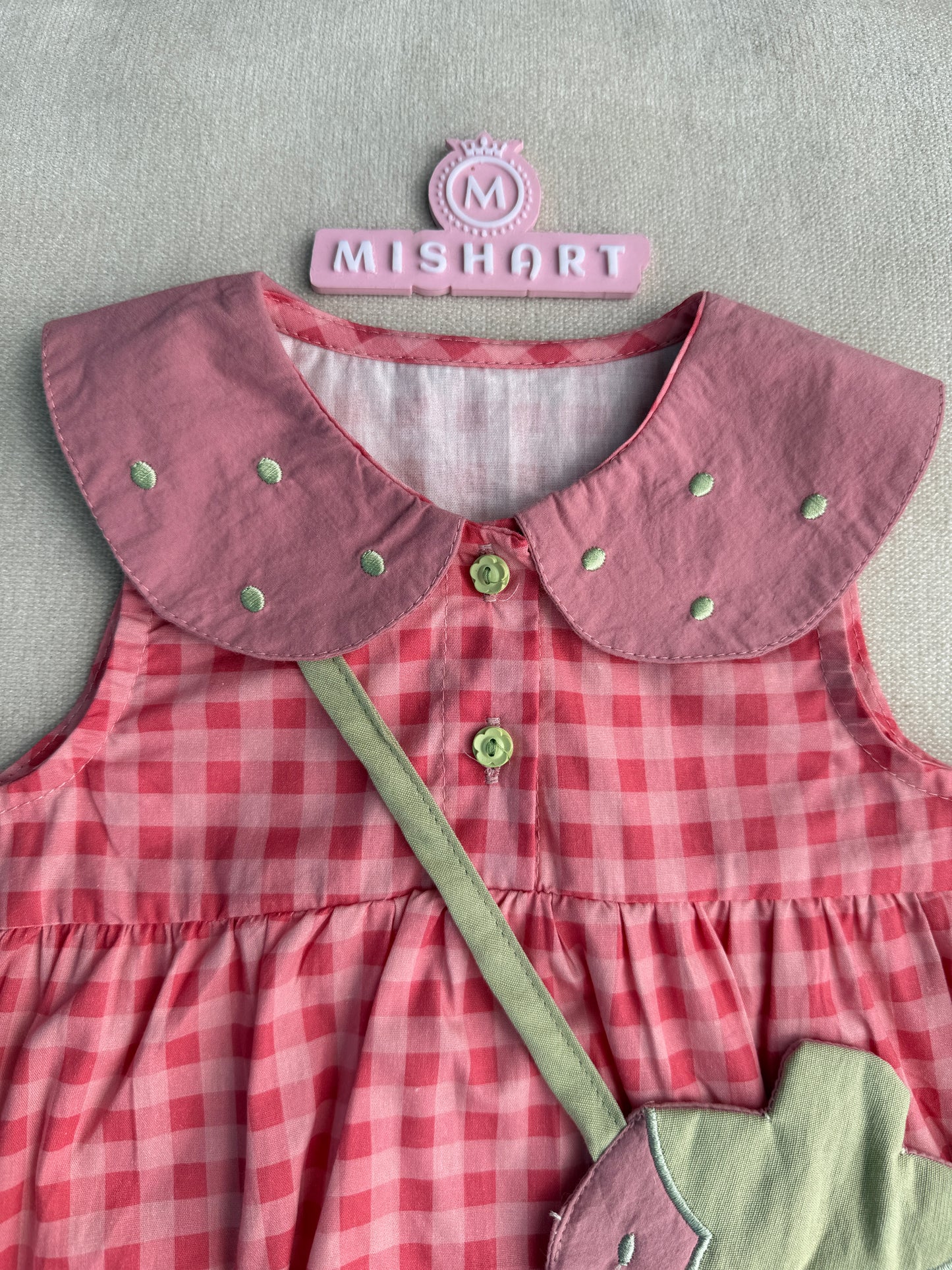 Strawberry romper set