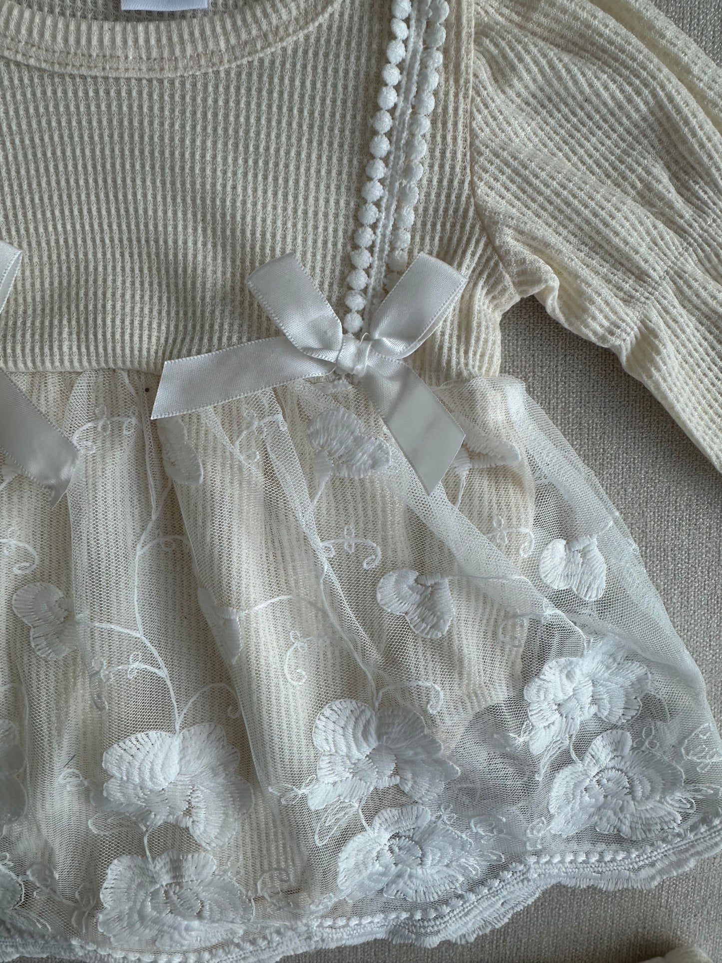 Waffle dress set