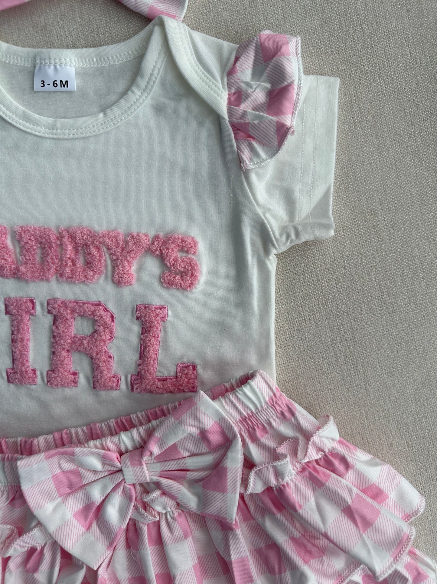 Daddy’s girl romper set
