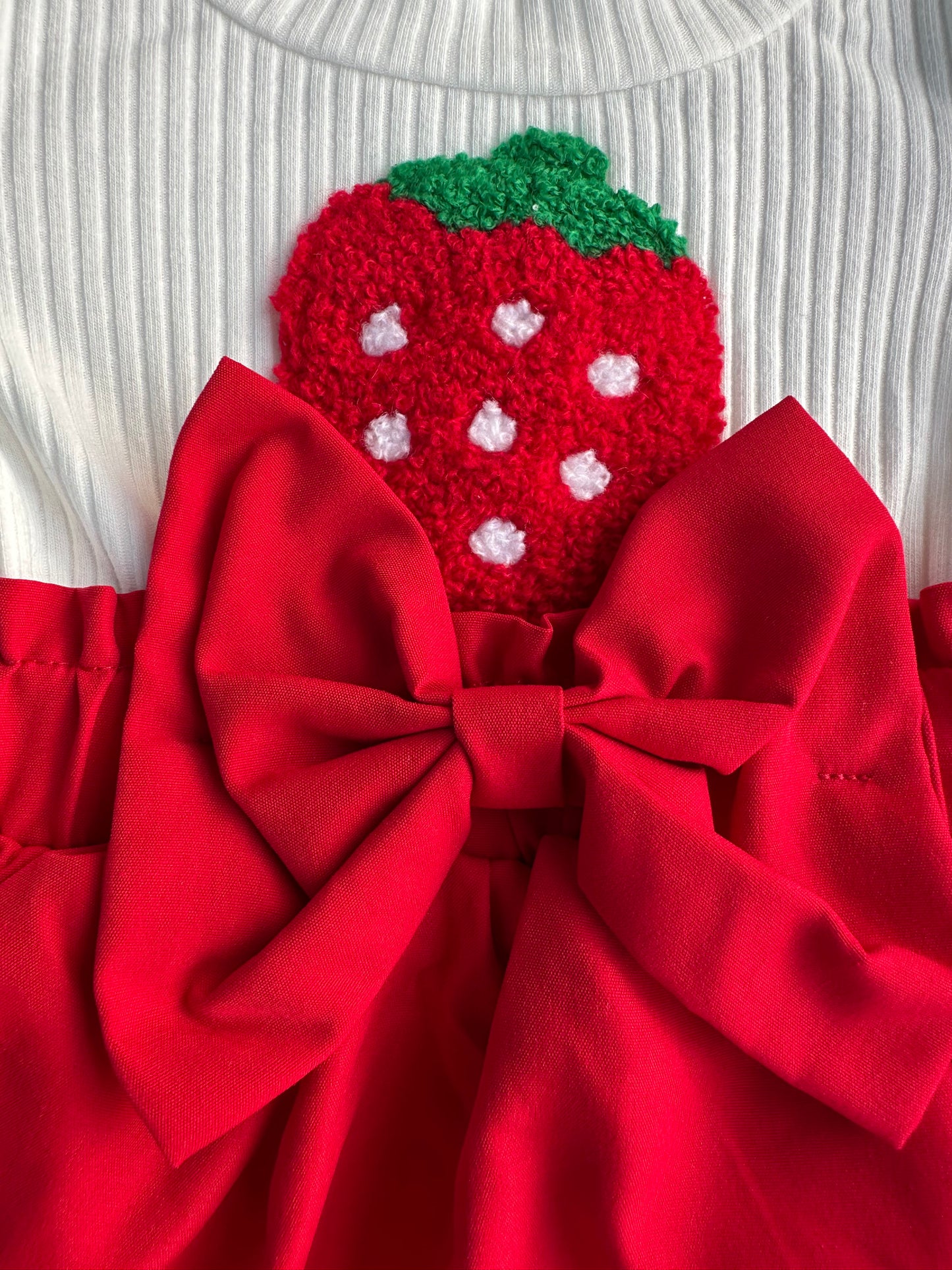 Strawberry dress set